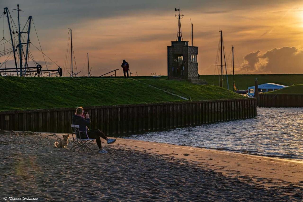Ferienwohnung Reethuus 6, Fewo Vermittlung Nordsee Dangast Kültér fotó